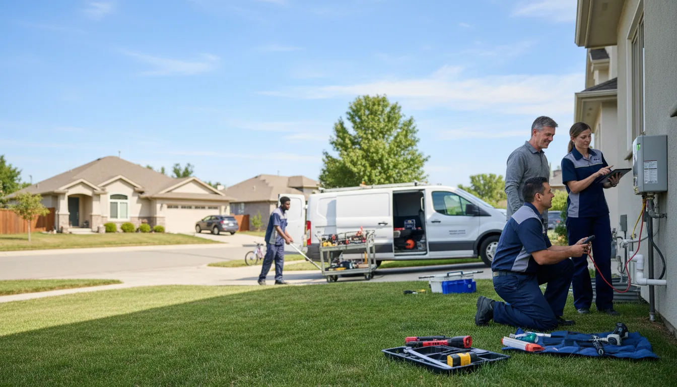 Tankless water heater service in Mears, VA